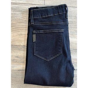 PAIGE Women’s Denim Jeans Leggy Skinny In Dark Mona Wash Sz 26